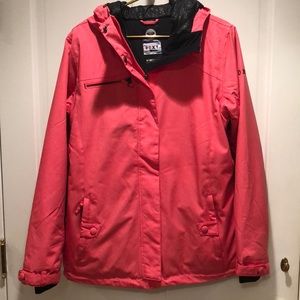 Roxy jetty pink snowboarding coat